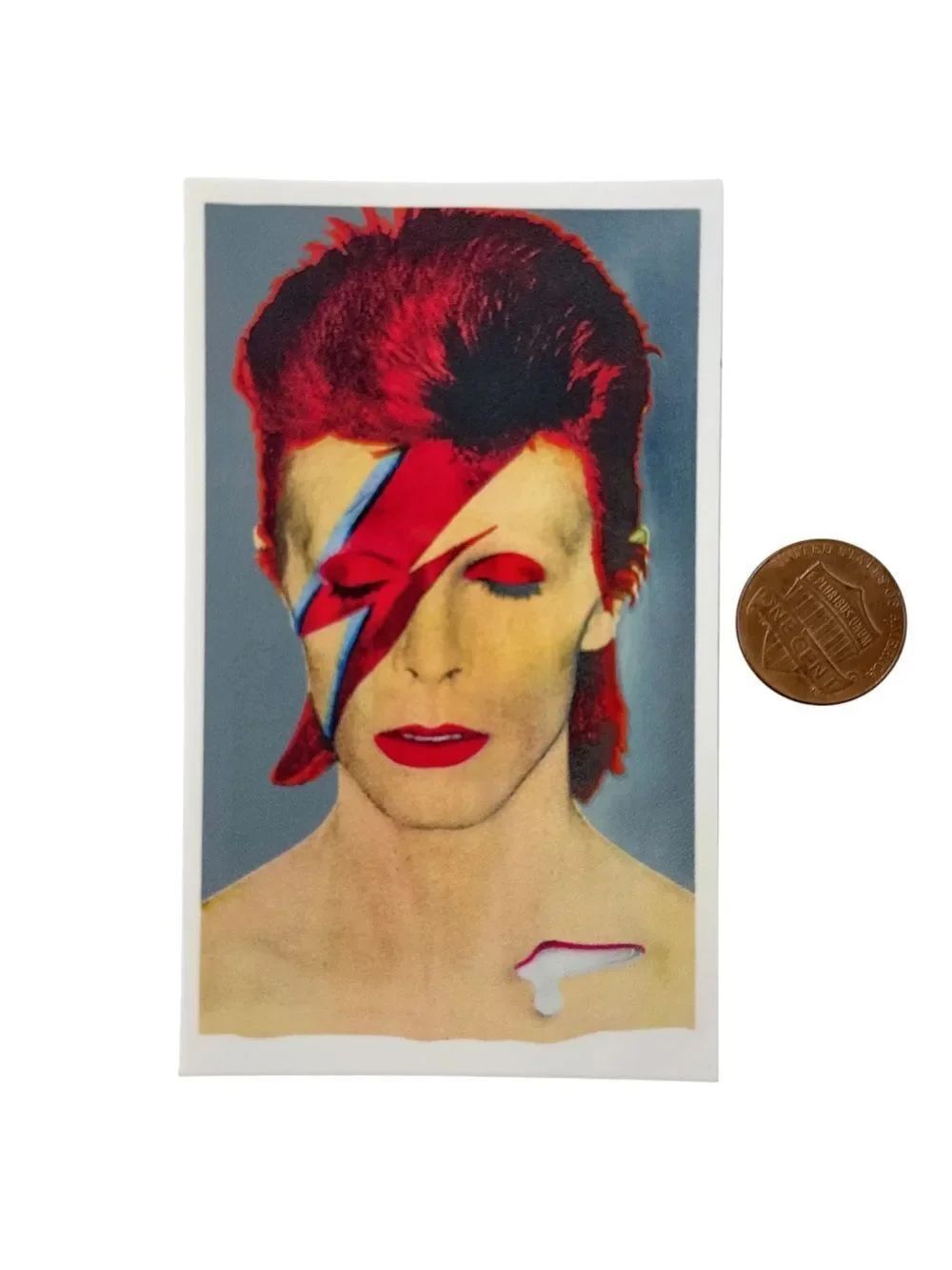 Prime Wood Skateboards David Bowie Aladdin Sane Lightning Bolt Jason Lee Sticker